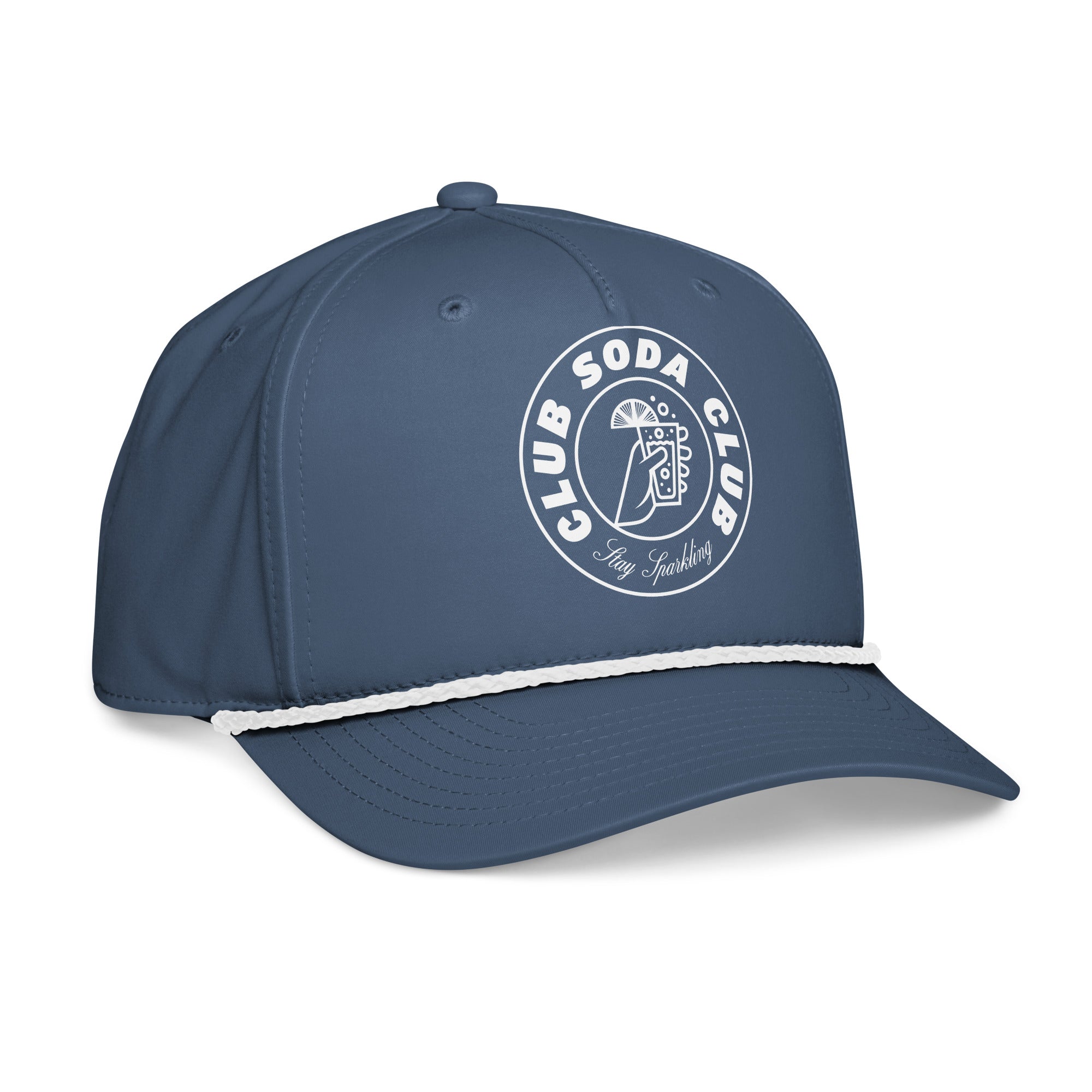 Club Soda Club™ Rope Snapback (Light Blue)