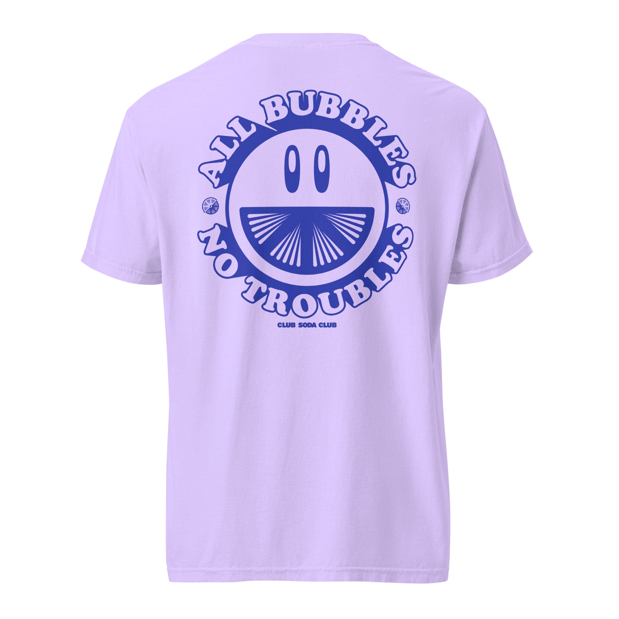 Smiley Face Tee (Orchid Lavender)