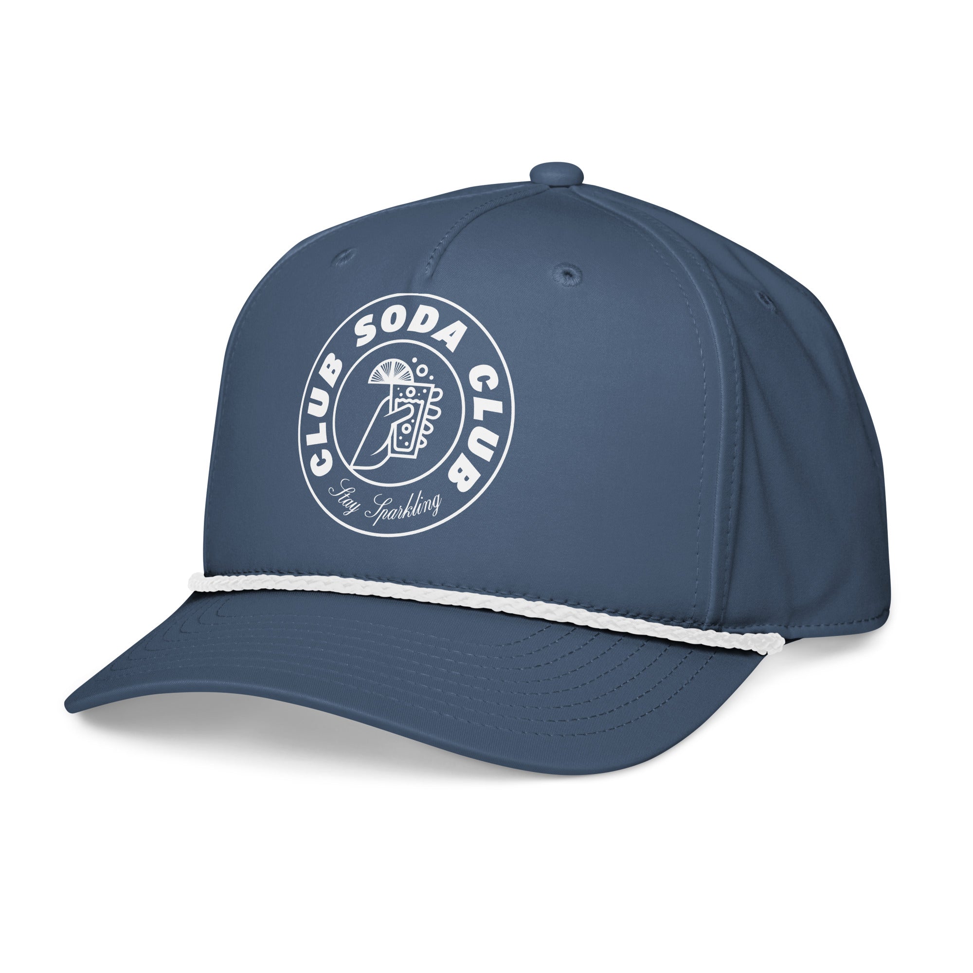 Club Soda Club™ Rope Snapback (Light Blue)